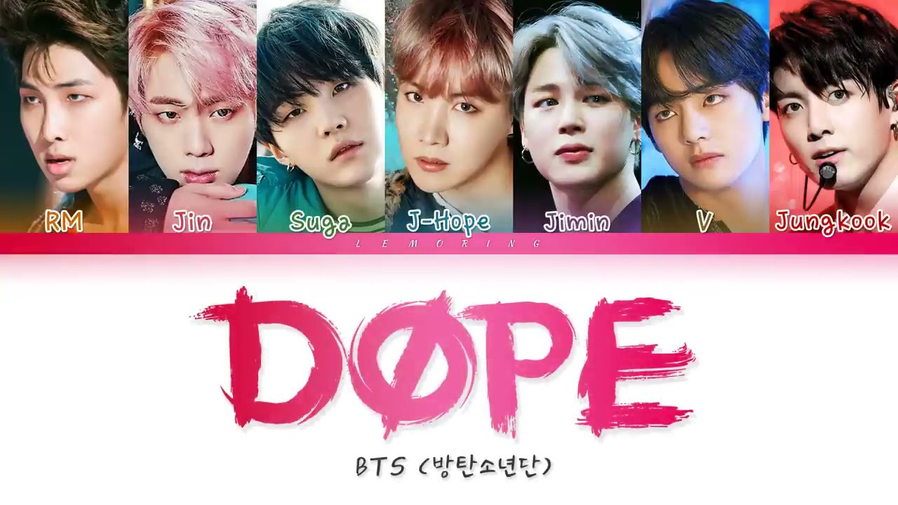 BTS- DOPE (LYRICS)
