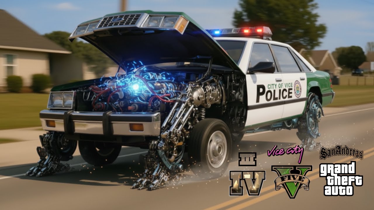 GTA Police Cars Evolution (2001–2026) 🚓 From GTA 3 to GTA 5