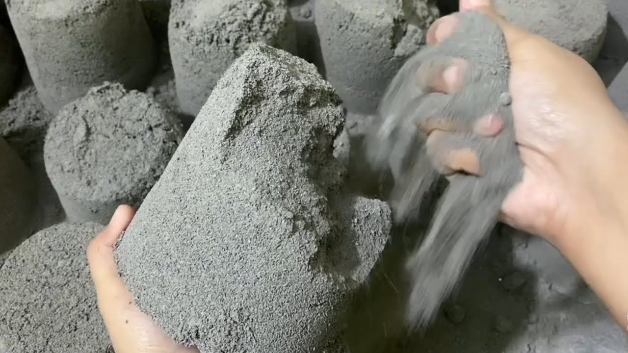 Non stop dry crumbling of pure black sand🌪🌪|#asmr #satisfying #relax|RS Craving Asmr🤍🤍