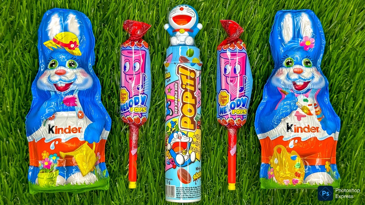 my favorite ASMR Candy💚Egg Surprise Lollipop Chocolates & Toys Unpacking | M&m’s | Ice Cream