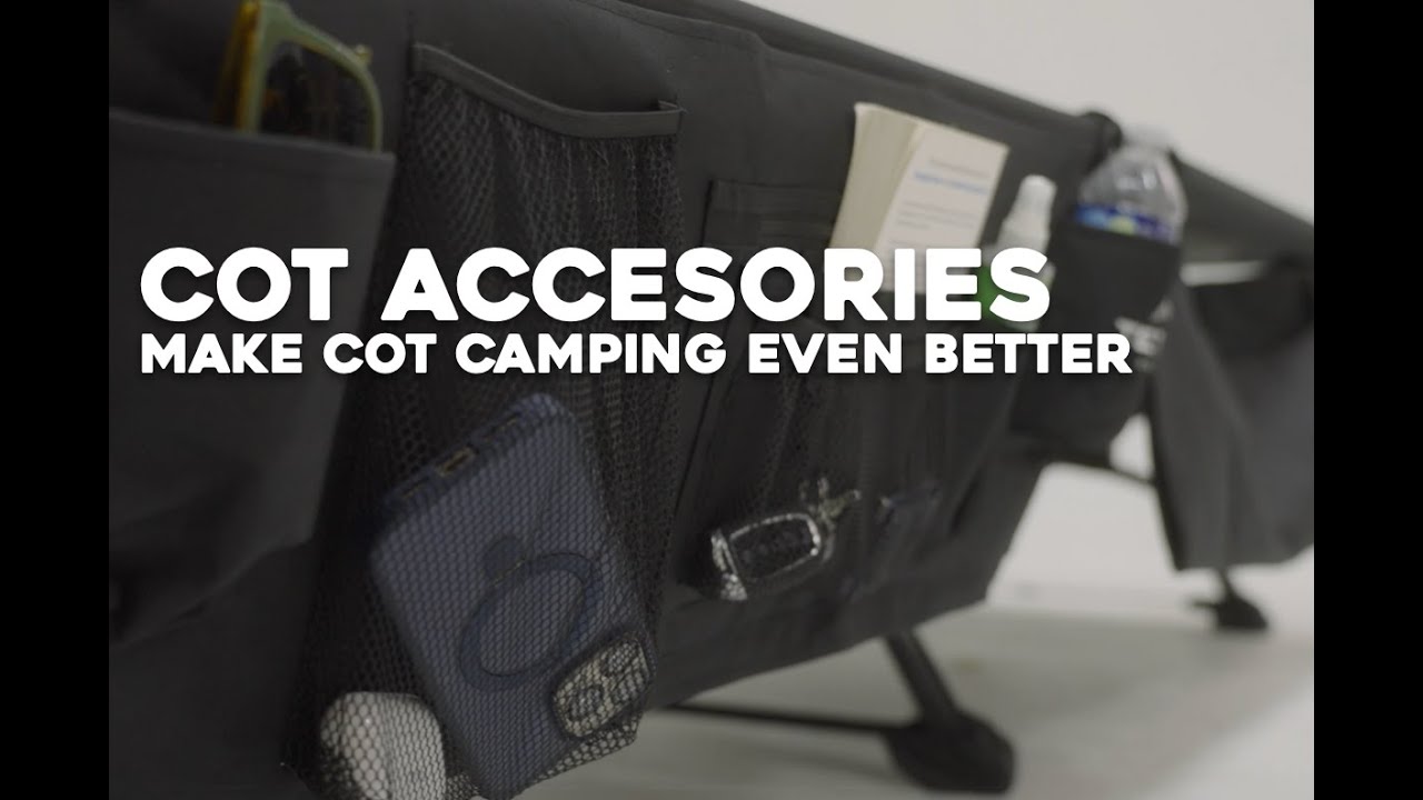 Teton Cot Accessories make cot camping even better