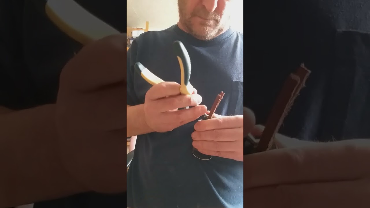 Установка ударника на колокольчик