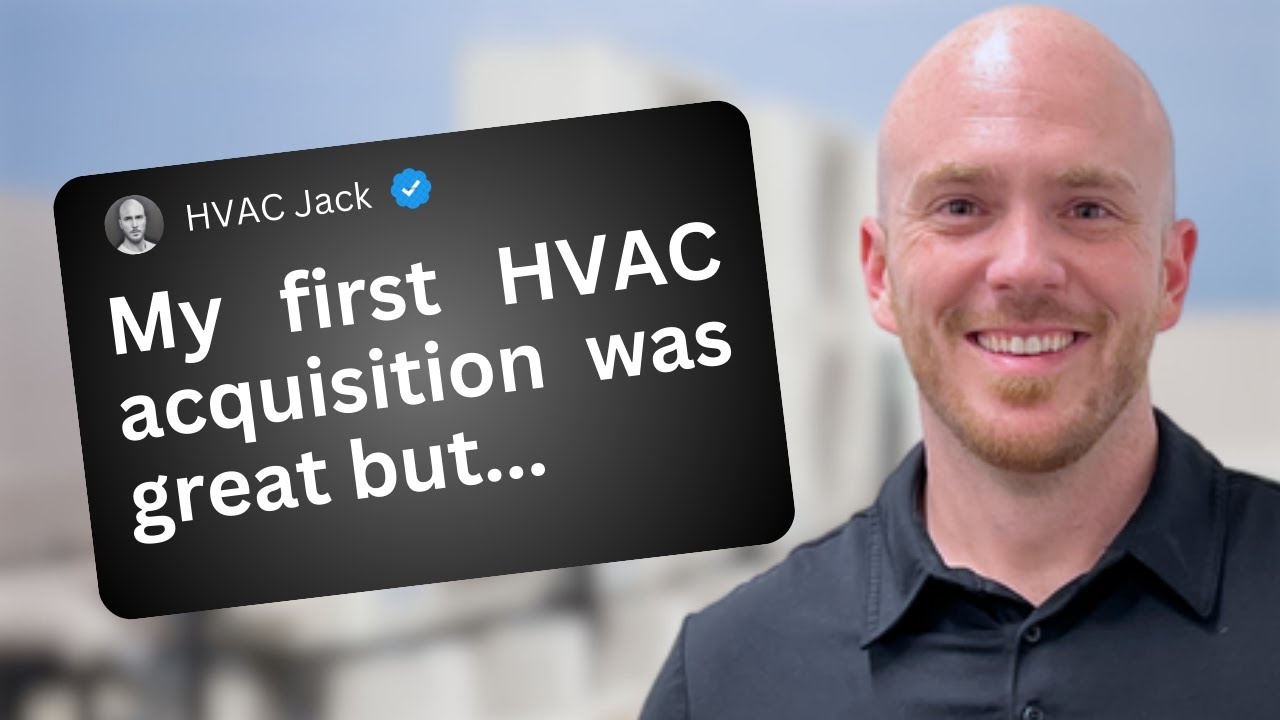 How did I buy my first HVAC business? ft @HVACJack