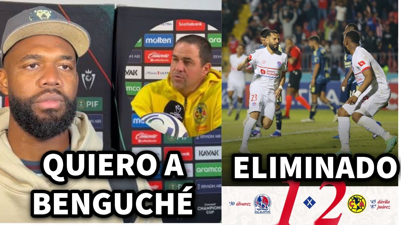 AMÉRICA PIDE FICHAJE DE JORGE BENGUCHÉ TRAS EXHIBICIÓN CON OLIMPIA; ESPINEL NO CREE EN LA REMONTADA 