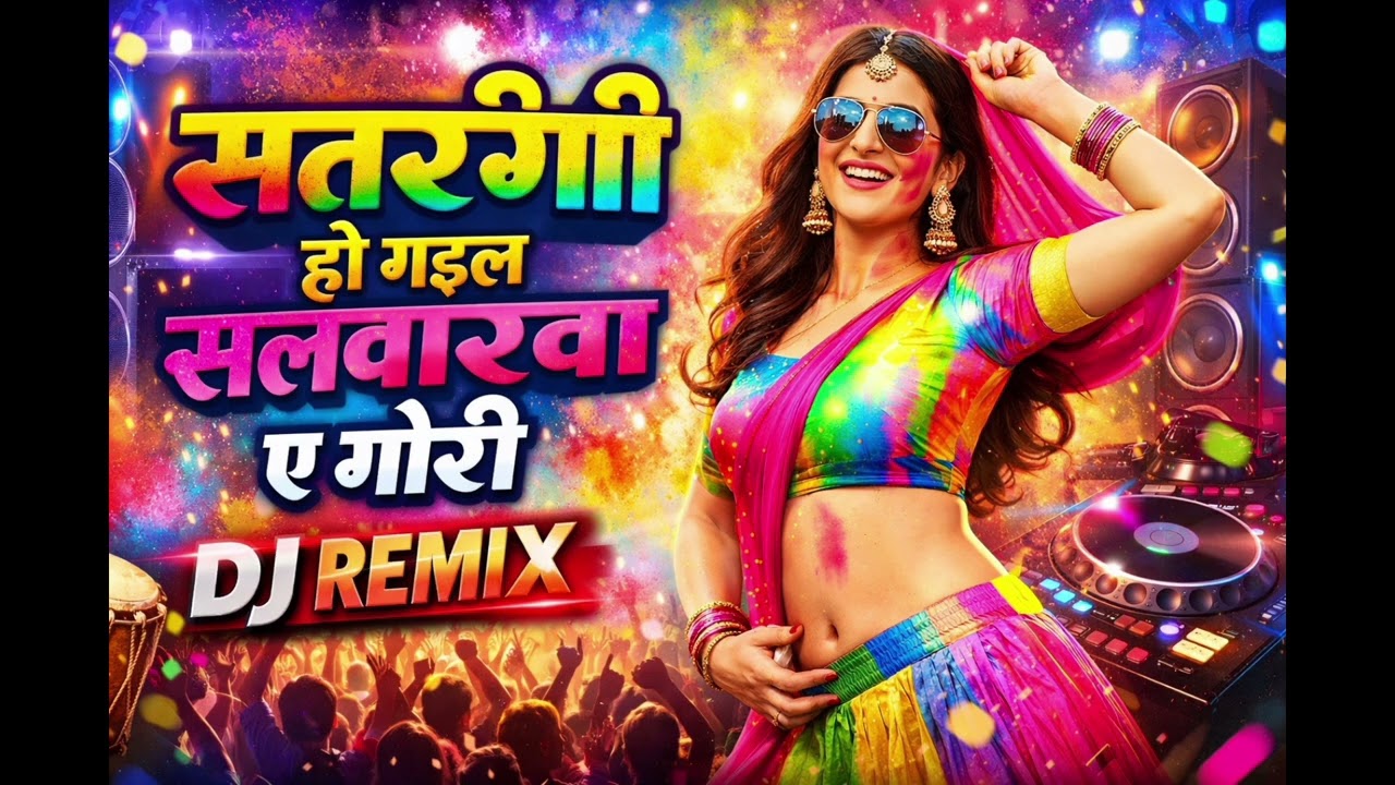 सतरंगी हो गइल सलवारवा ए गोरी | Holi Special DJ Remix 2026 | #newbhojpurisong #song #viral 
