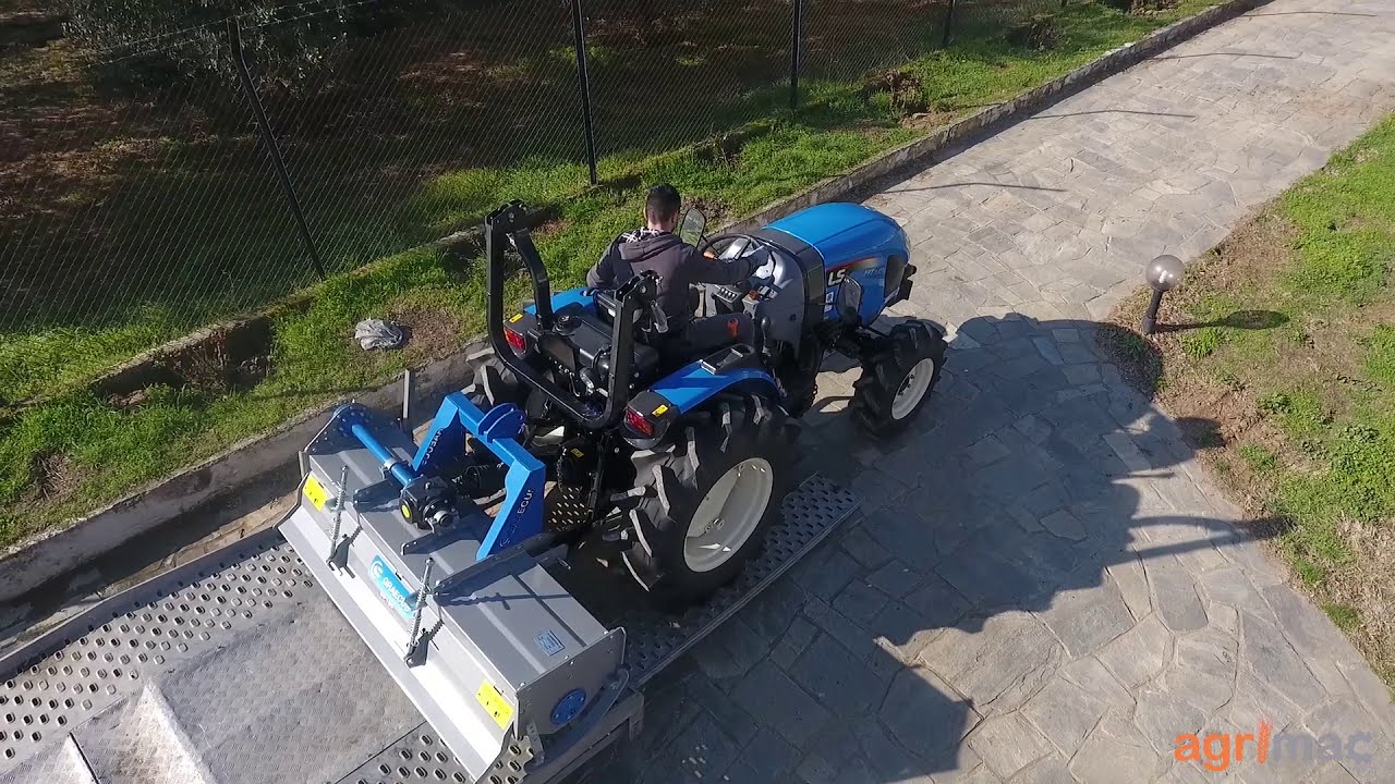 Παράδοση Τρακτέρ LS MT3.60 με φρέζα GRAECUS BF180 | AGRIMAC