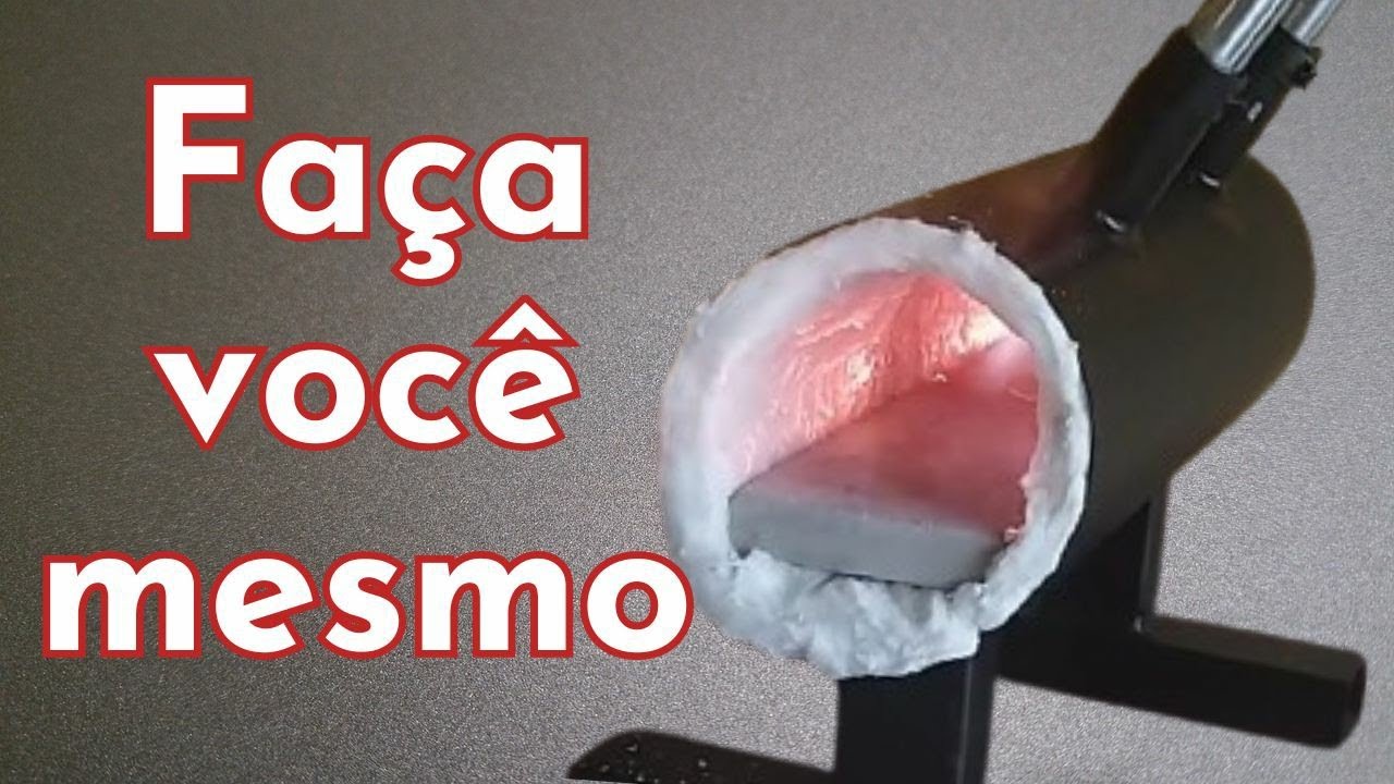 Como fazer uma forja com 2 queimadores para cutelaria