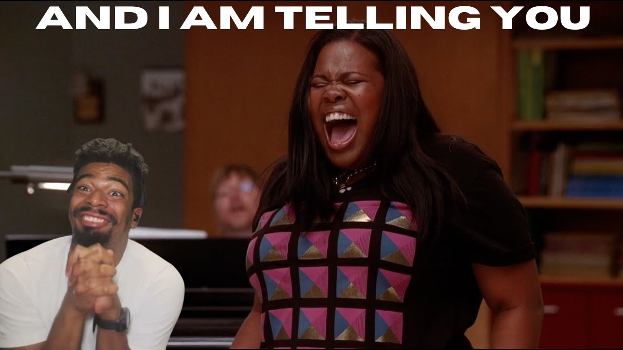 GLEE - And I Am Telling You I'm Not Going (Glee Reaction!!)
