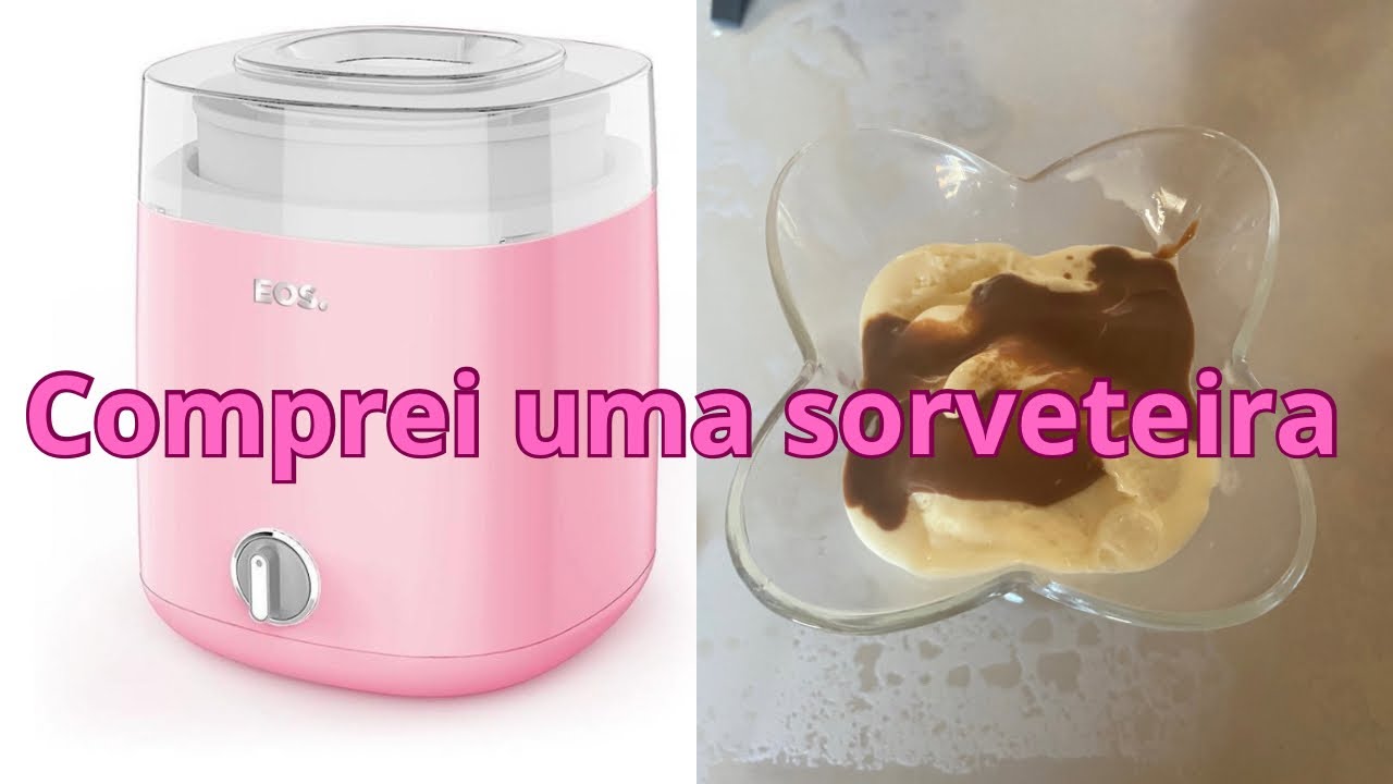 COMPRAS PARA COZINHA | testei maquina de fazer sorvete EOS Cheff Gourmet |vale a pena ?