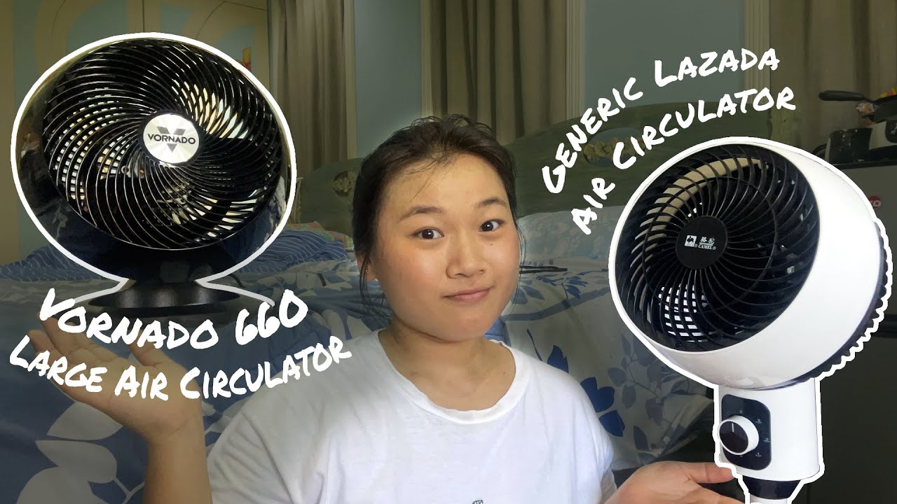 Vornado 660 Large Air Circulator Review, Demo & Comparison vs. Generic Air Circulator Fan
