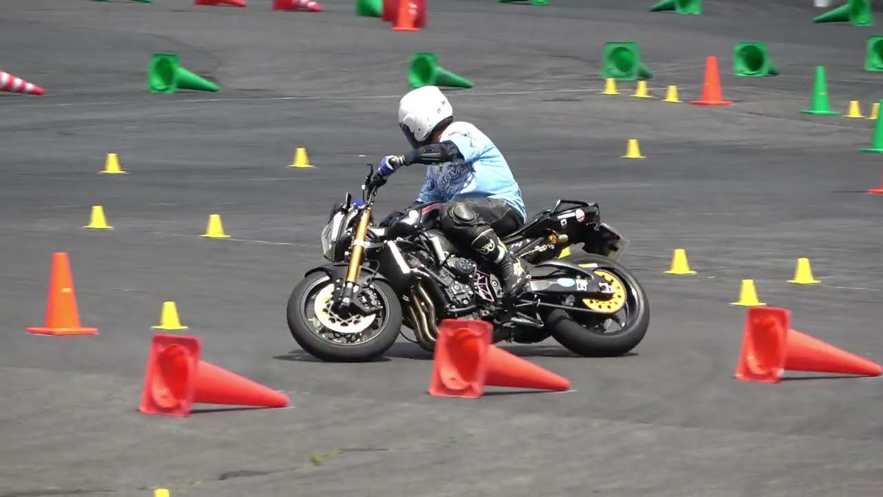 2025 モトジムカーナチャレンジカップ群馬ラウンド Heat1 FZ1 Motogymkhana