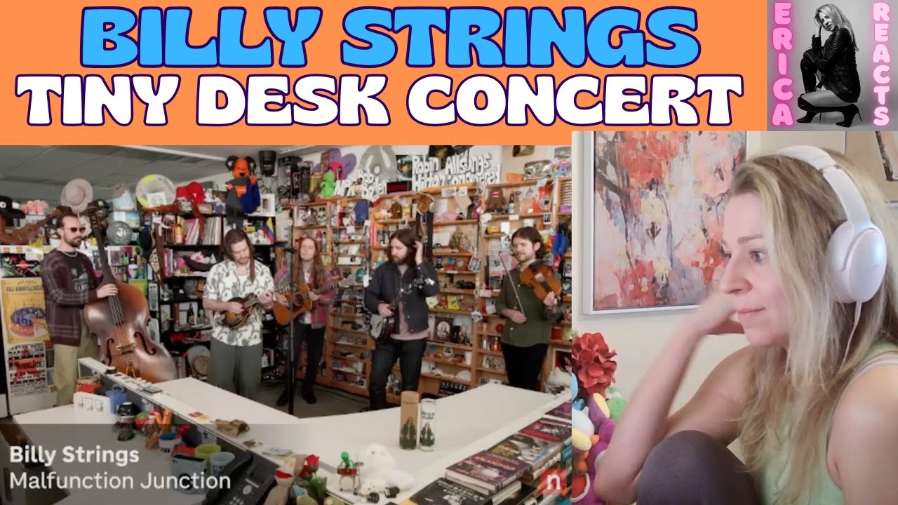 Billy Strings Tiny Desk Concert - Dec 10, 2025 - REACTION VIDEO
