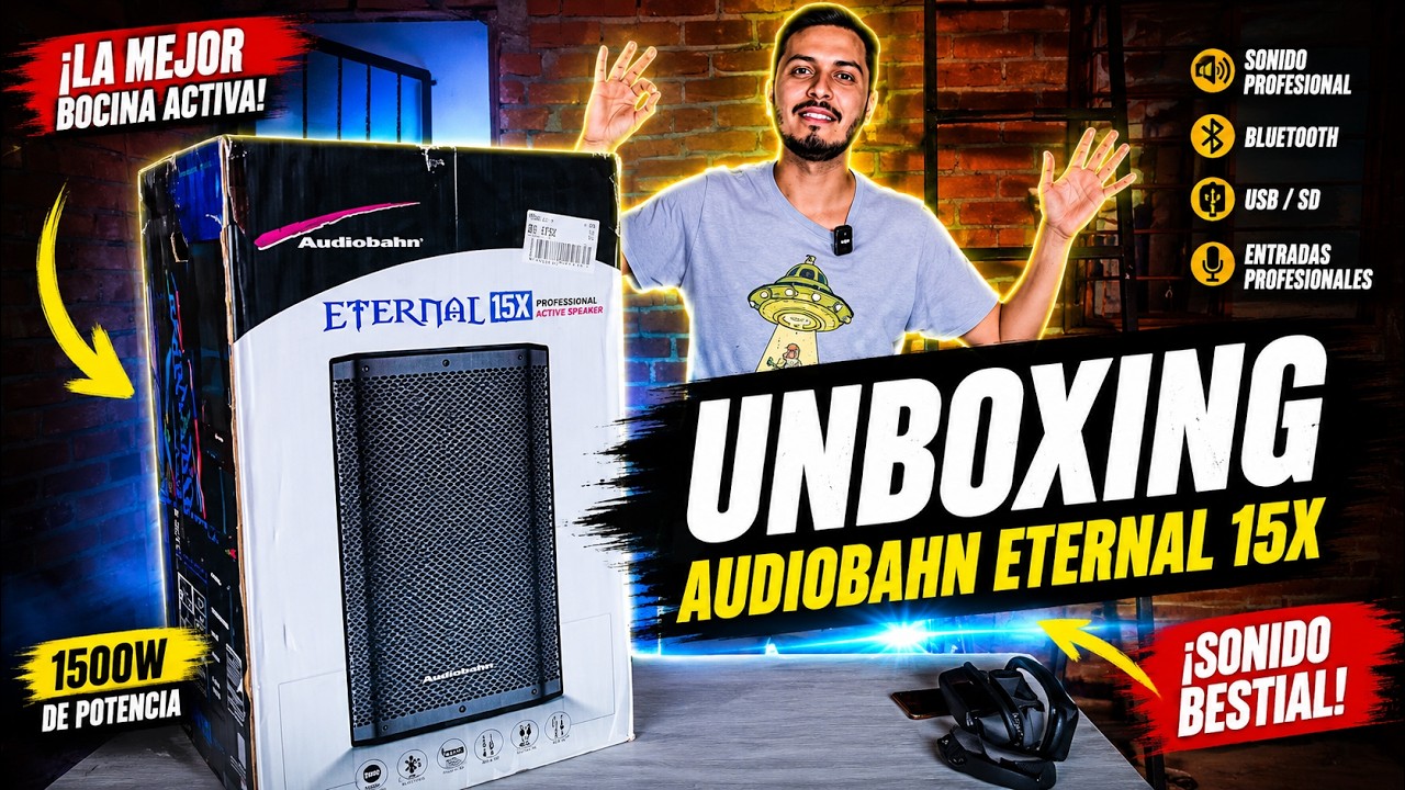 Audiobahn ETERNAL 15x UNBOXING