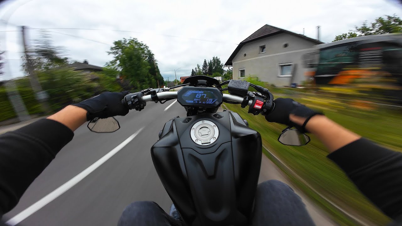 YAHAMA MT 07 + ARROW POV CITY RIDE 4K 🔥