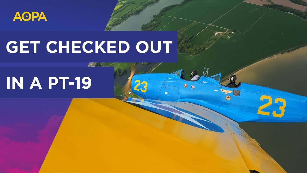 Learning to Fly a WWII Trainer