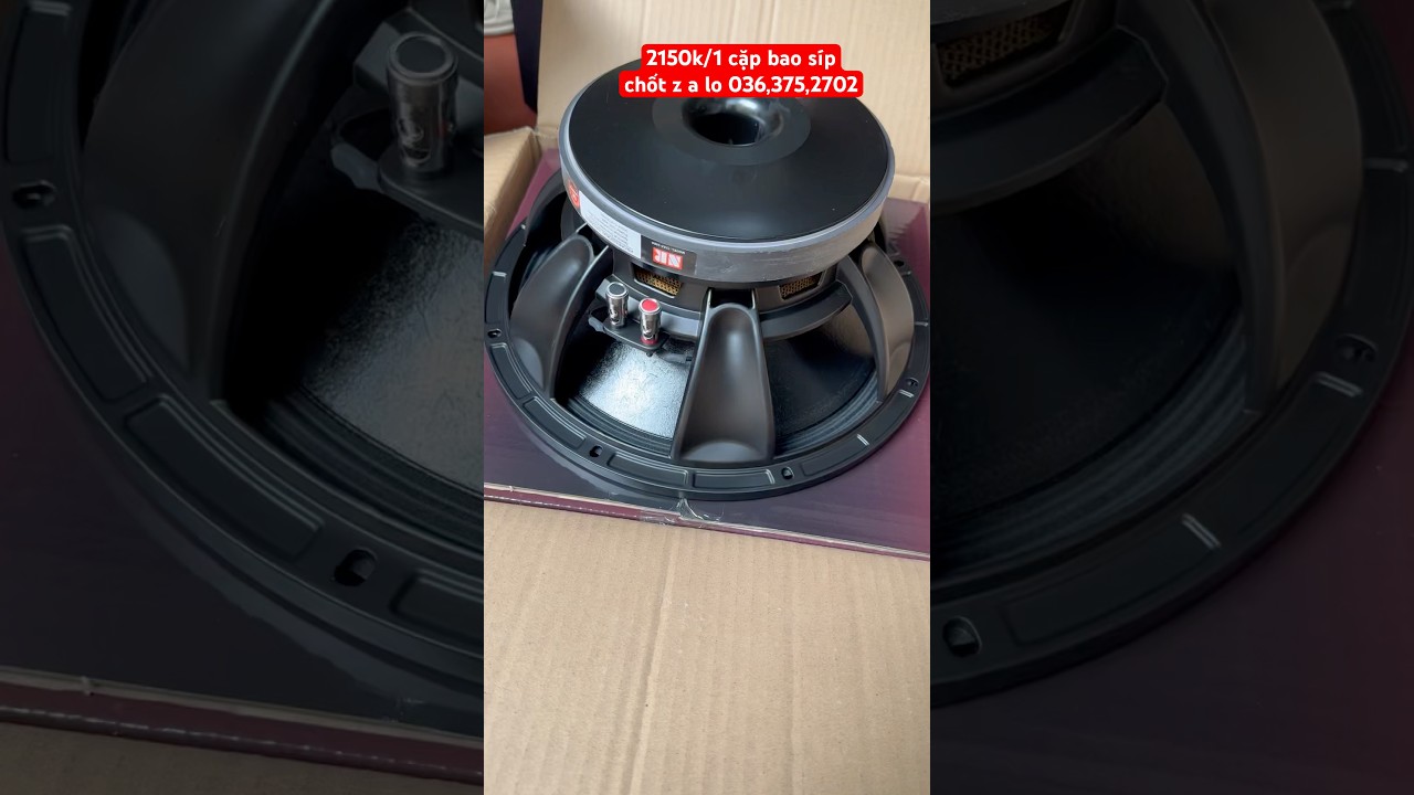 loa bass 30 nr, model : 12az-350a, từ 190 coil 76, bản n&acirc;ng cấp