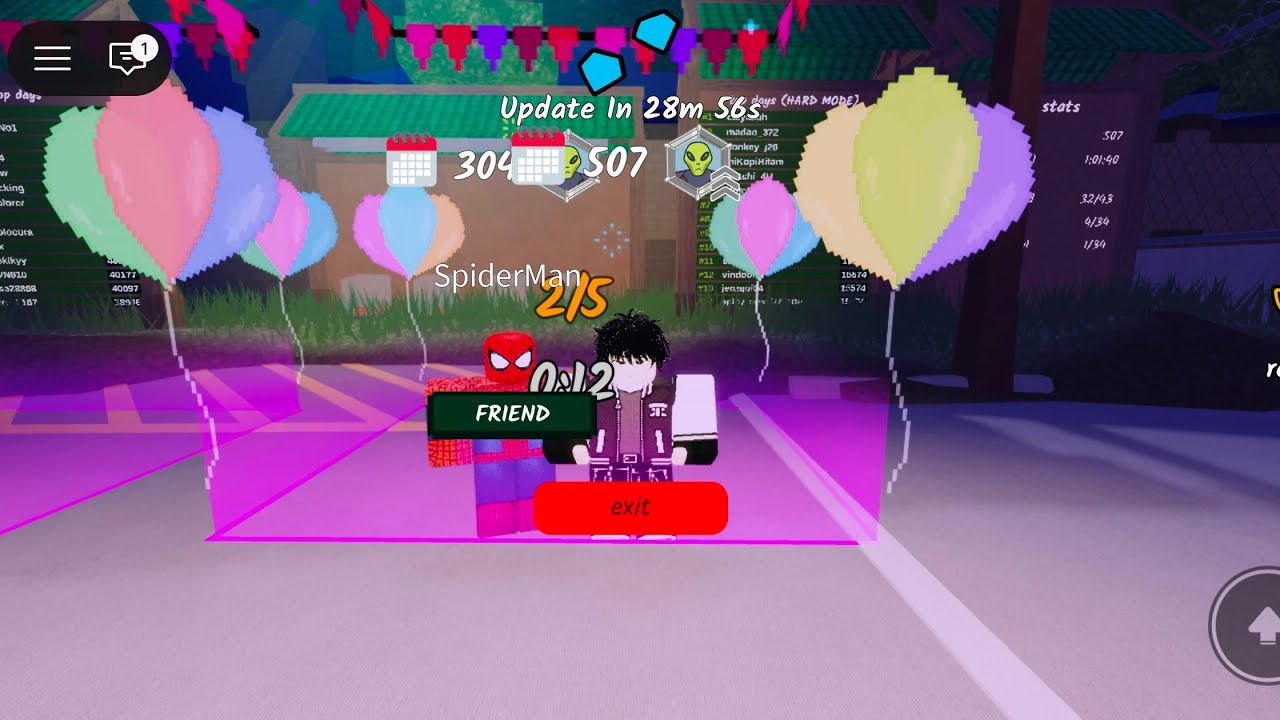 99 Nights in the Forest ROBLOX Update Party 🥳🎉 | aa