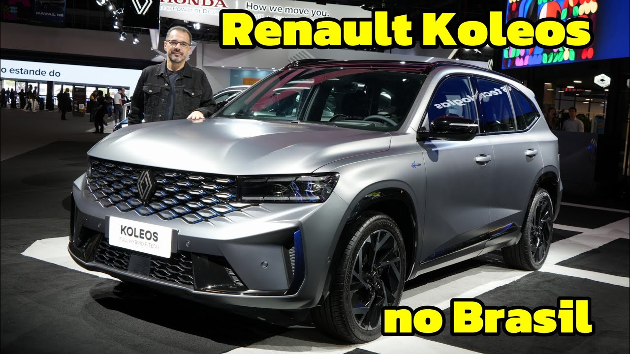 Novidades da Renault no Salão do Automóvel 2025 - Renault Koleos