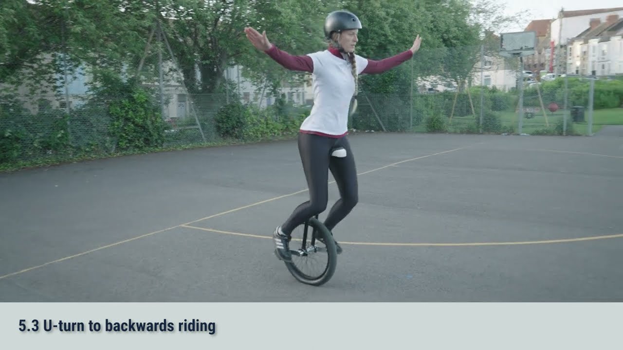 Unicycling UK Basic Skill Levels - Level 5