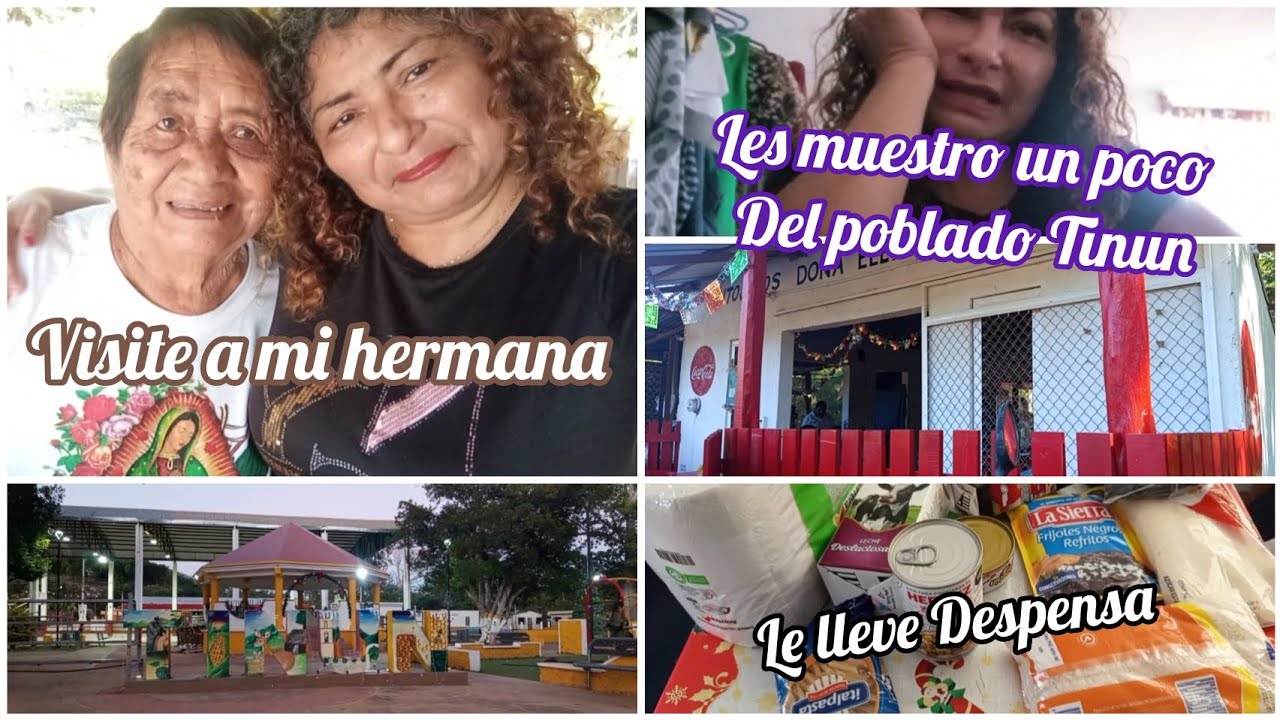 Nos vamos al poblado Tinun a visitar a mi Hermana ❤️✨