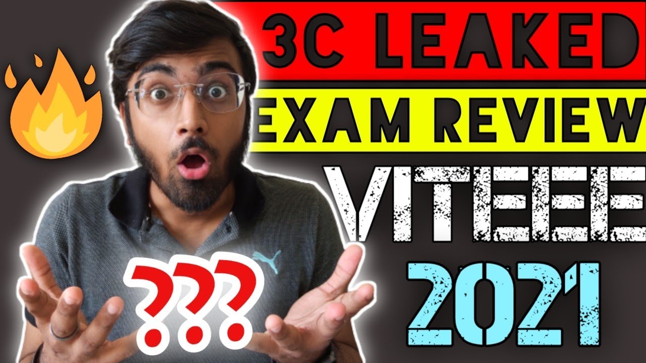 ✓✓VITEEE 2021 Paper Leaked 😱😱😱 I Student Reaction & Exam Review of VITEEE 2021 [ 3 C ]🔥🔥 #viteee2021