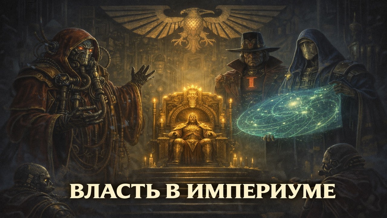 КАК УСТРОЕН ИМПЕРИУМ ЧЕЛОВЕЧЕСТВА — КТО НА САМОМ ДЕЛЕ ПРАВИТ ГАЛАКТИКОЙ | Warhammer 40k
