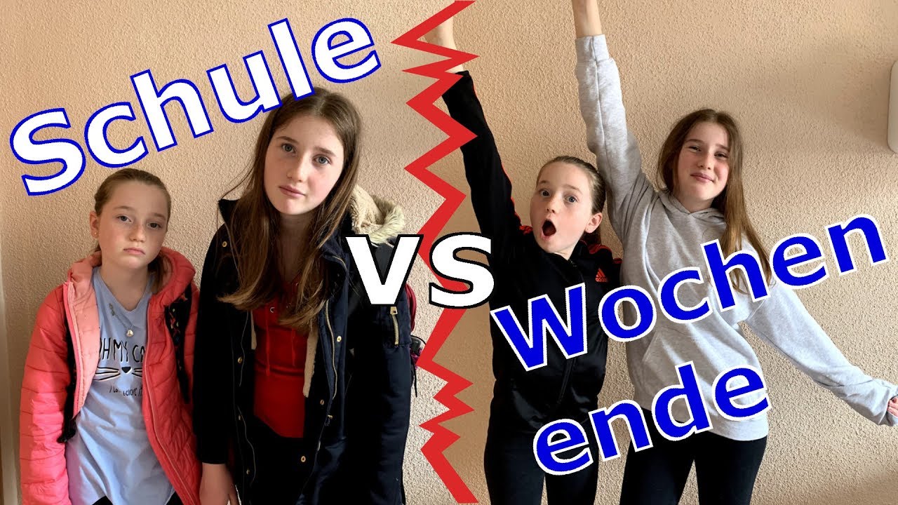 Schule vs. Wochenende   |     LianasWorld