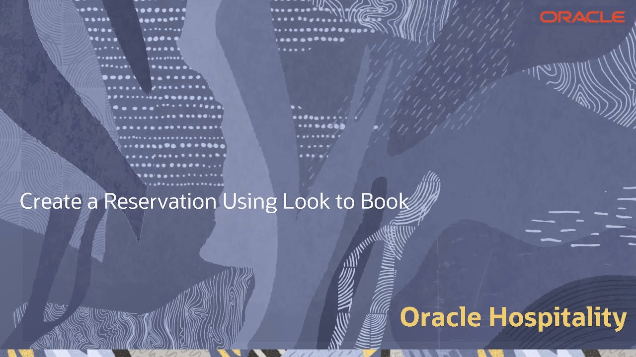 Hospitality Documentation&ndash;OPERA Cloud: Create a Reservation