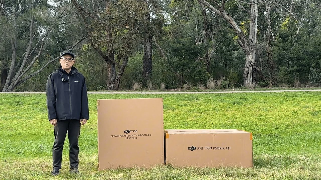 DJI AGRAS T100 Unboxing | Big Drone, Big Jobs