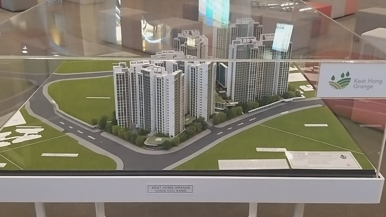 Keat Hong Grange Choa Chu Kang August 2022 BTO 3D Model