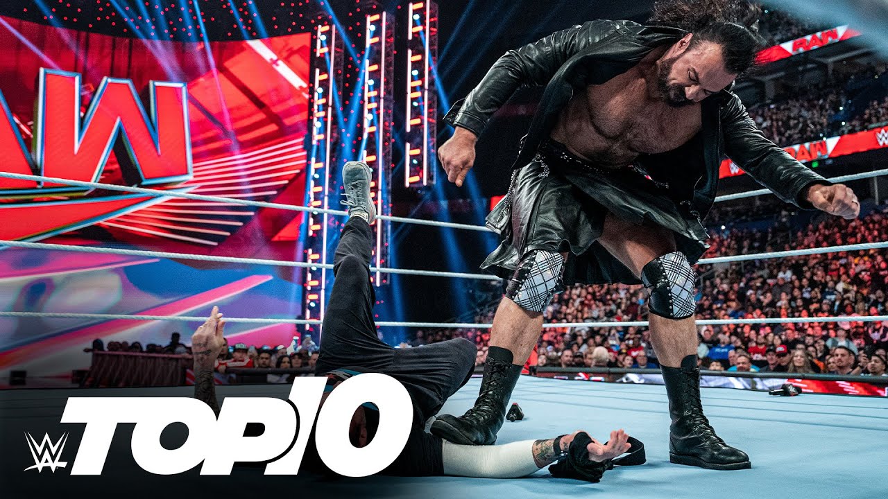 Нападение на травмированных суперзвёзд: WWE Top 10, 5 января 2025 г.