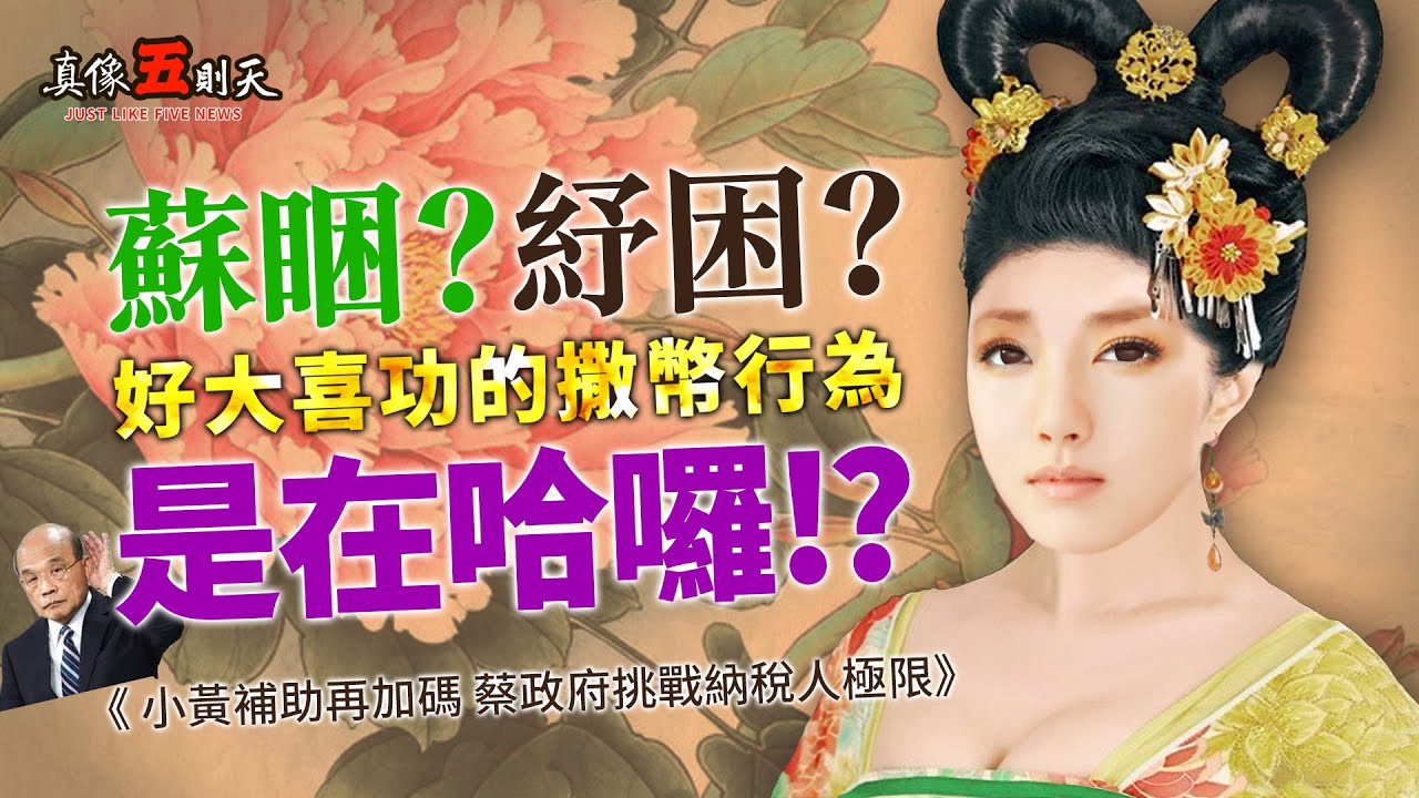 蘇睏？紓困？好大喜功的撒幣行為 是在哈囉！？ 紓困之亂  紓困牛肉餐 您吃到了嗎?!