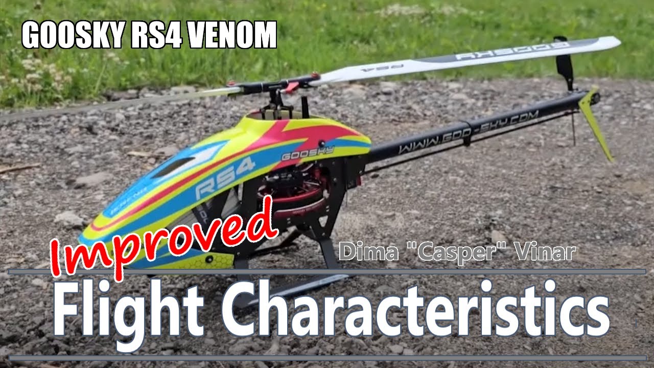 Goosky RS4 Venom Flight Characteristics by Dima 