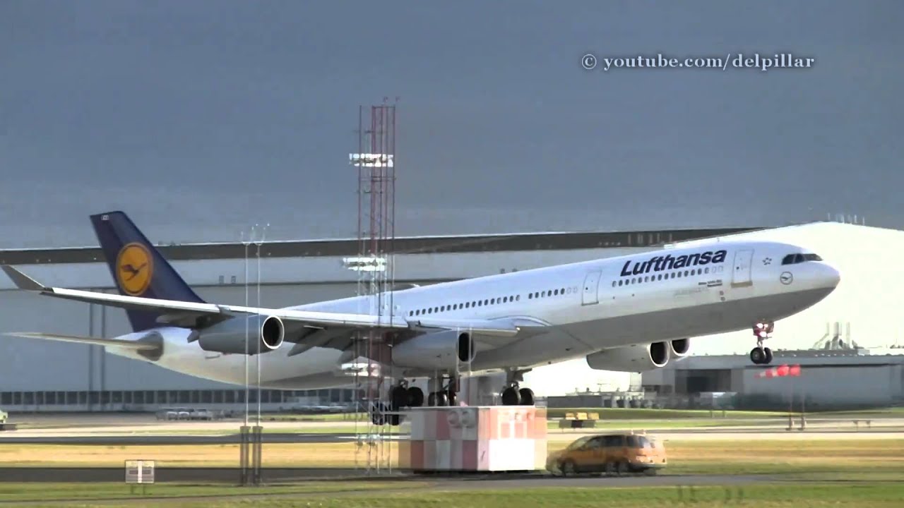 Lufthansa, Philippines A340 and more at YVR