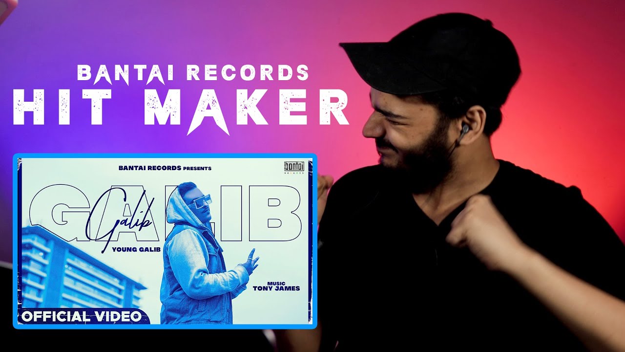 YOUNG GALIB - GALIB (Prod. by TONY JAMES) | OFFICIAL MUSIC VIDEO | BANTAI RECORDS | Reaction | Rtv
