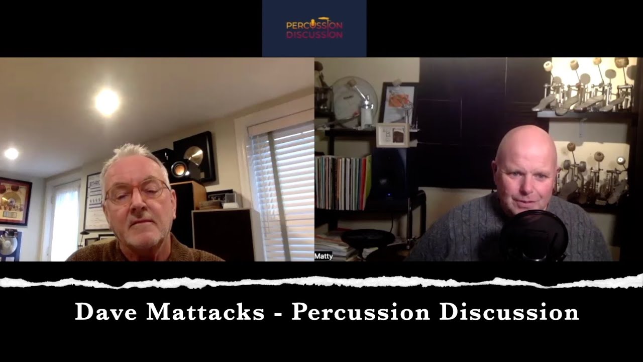 Dave Mattacks  -  Percussion Discussion Podcast Episode 164