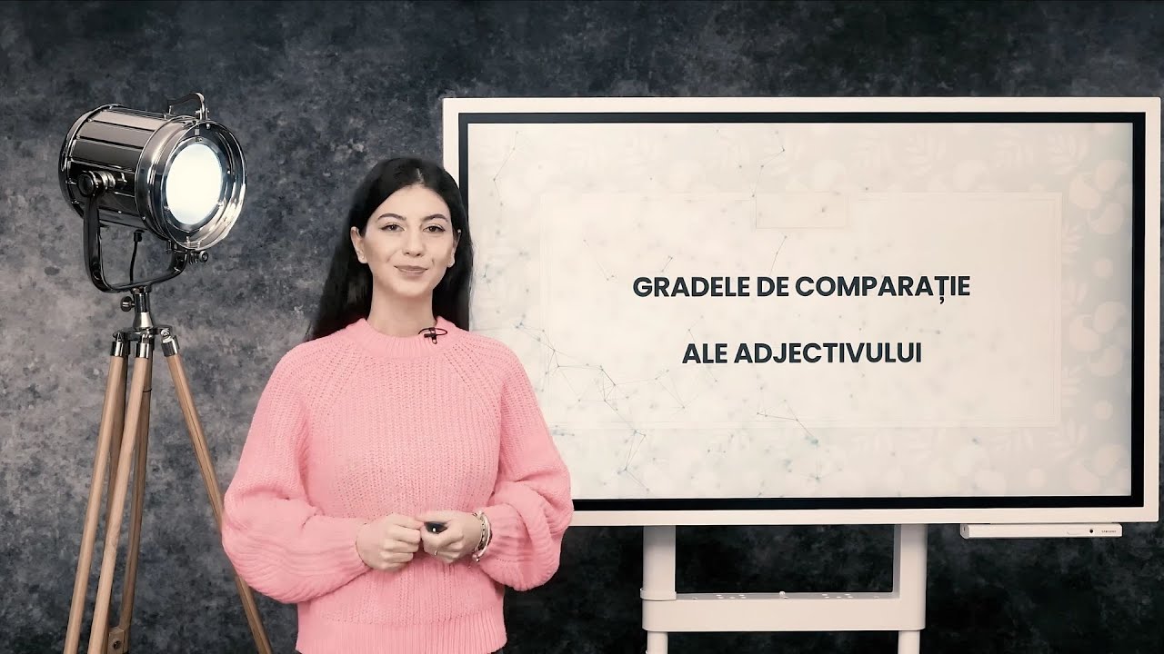 Gradele de comparație ale adjectivului - Română - Clasa VI-a