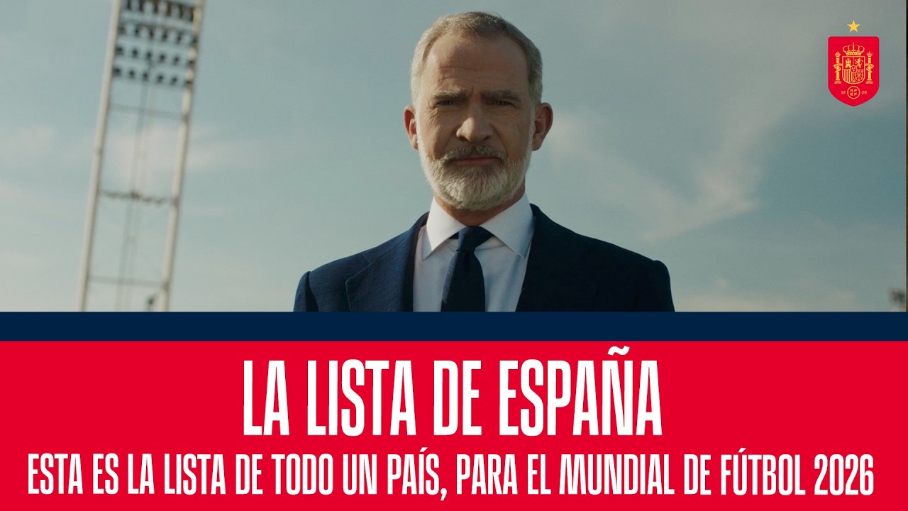 ESTA ES LA LISTA DE ESPA&Ntilde;A para el Mundial de f&uacute;tbol 2026 | 🔴 SEFUTBOL