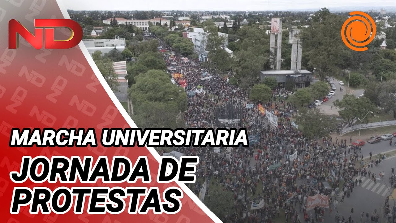 Marcha Federal Universitaria en Córdoba: Rechazo a los vetos de Milei | Cortes y Movilización