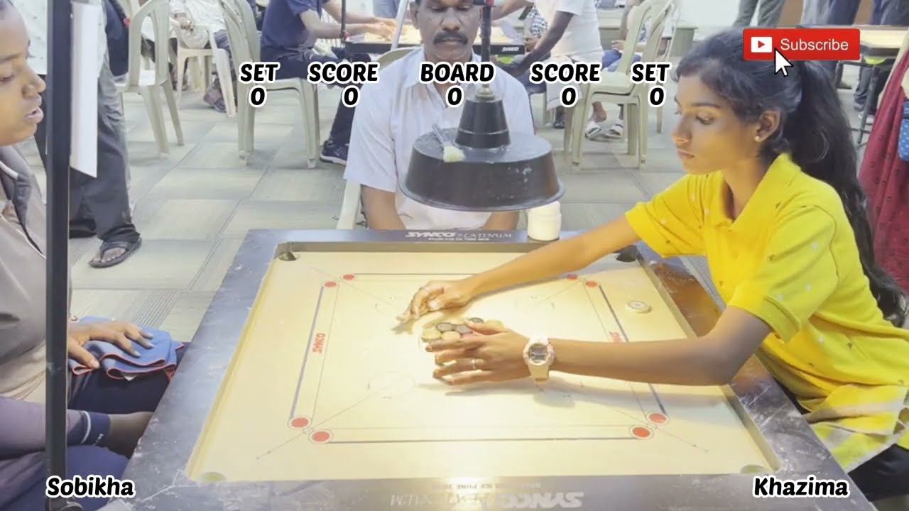 CARROM FINALS | Khazima vs Sobikha | YMCA Madras - Annual Carrom Tournament #carromunlimited #carrom