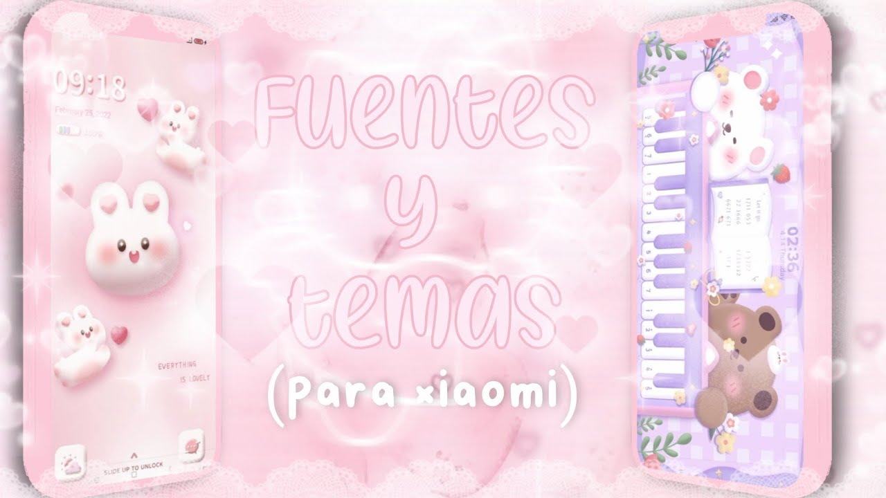 🍑ღ .:Fuentes y temas aesthetic°♡o| Para xiaomi (xiaomi redmi 9c)