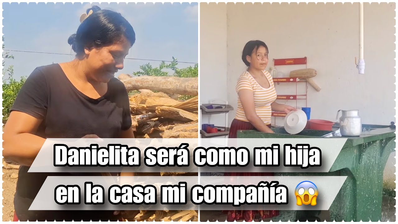 esto no es un SHOW DANIELITA su primer día en nuestra casa así porque?