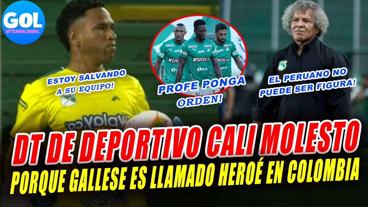 DT DE CALI M3NOSPR3CIA A GALLESE Y PIDE QUE NO LE DIGAN HEROE en COLOMBIA