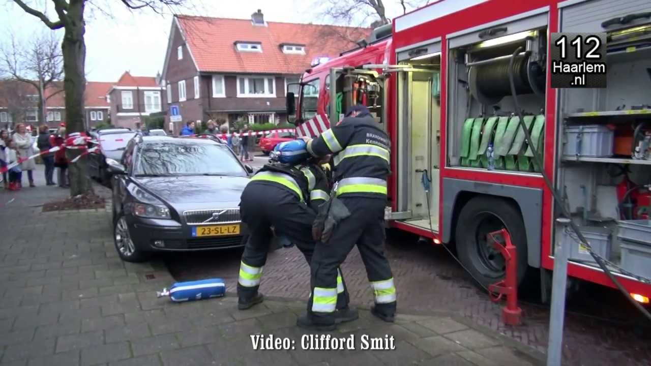 Brand in kelder Dr H Bavinckschool in Haarlem