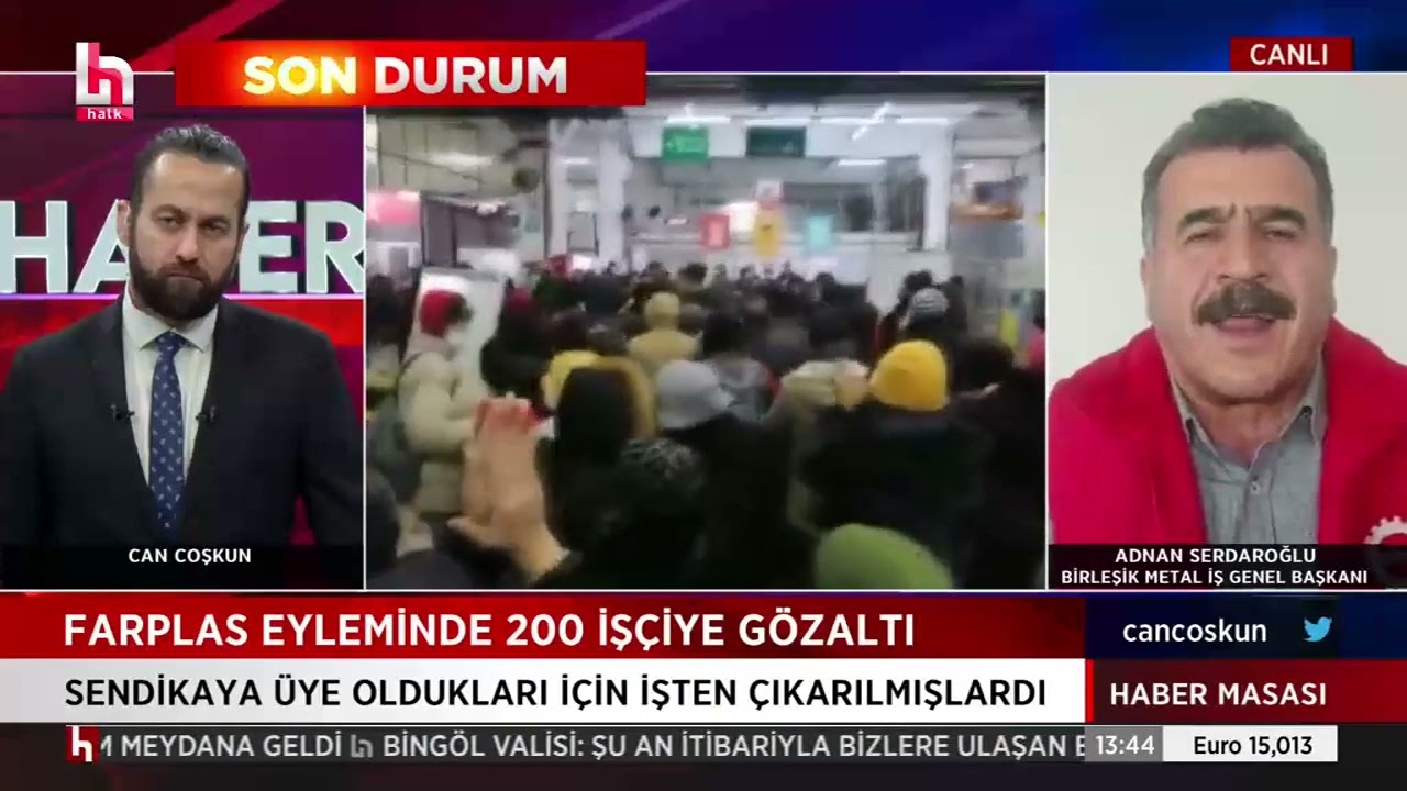 Genel Başkanımız Adnan Serdaroğlu HALK TV canlı yayınında Farplas'ta yaşananları anlatıyor...