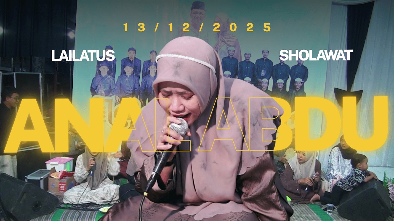 ANAL ABDU | Lailatus Sholawat Pernikahan Cak Yusuf & Mba Alicia
