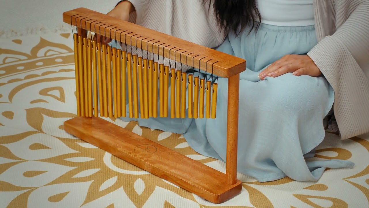 Table Golden Pro Chimes 27 Notes for Sound Baths