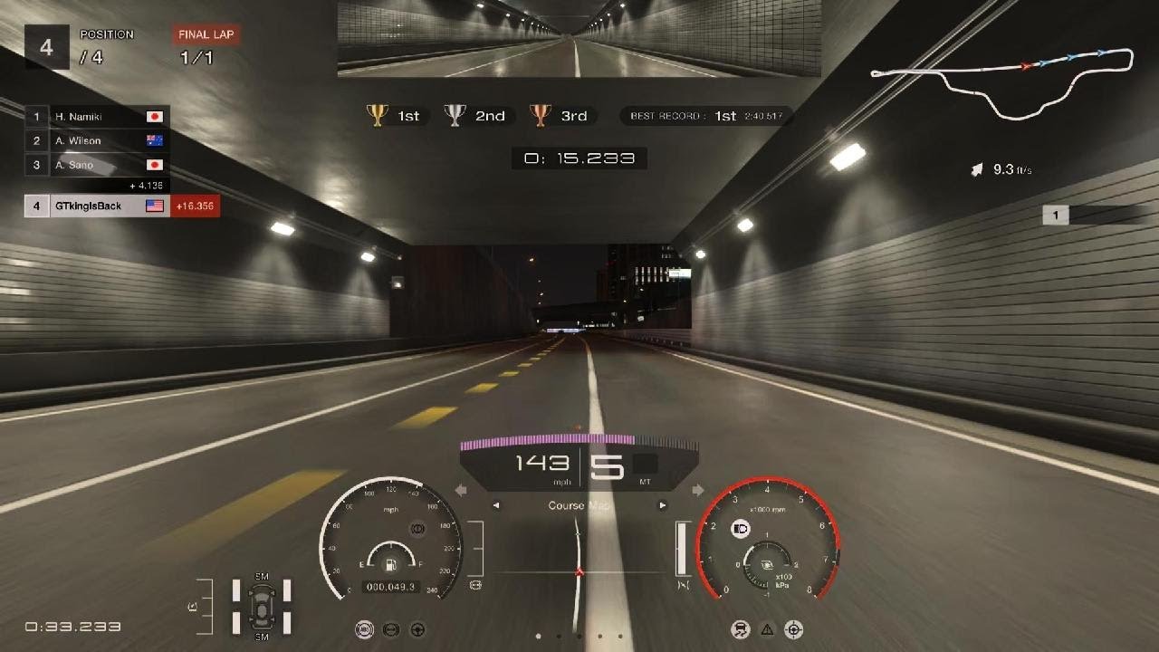 GT7 Nissan Showdown One Lap Magic - GT-R Nismo Gold
