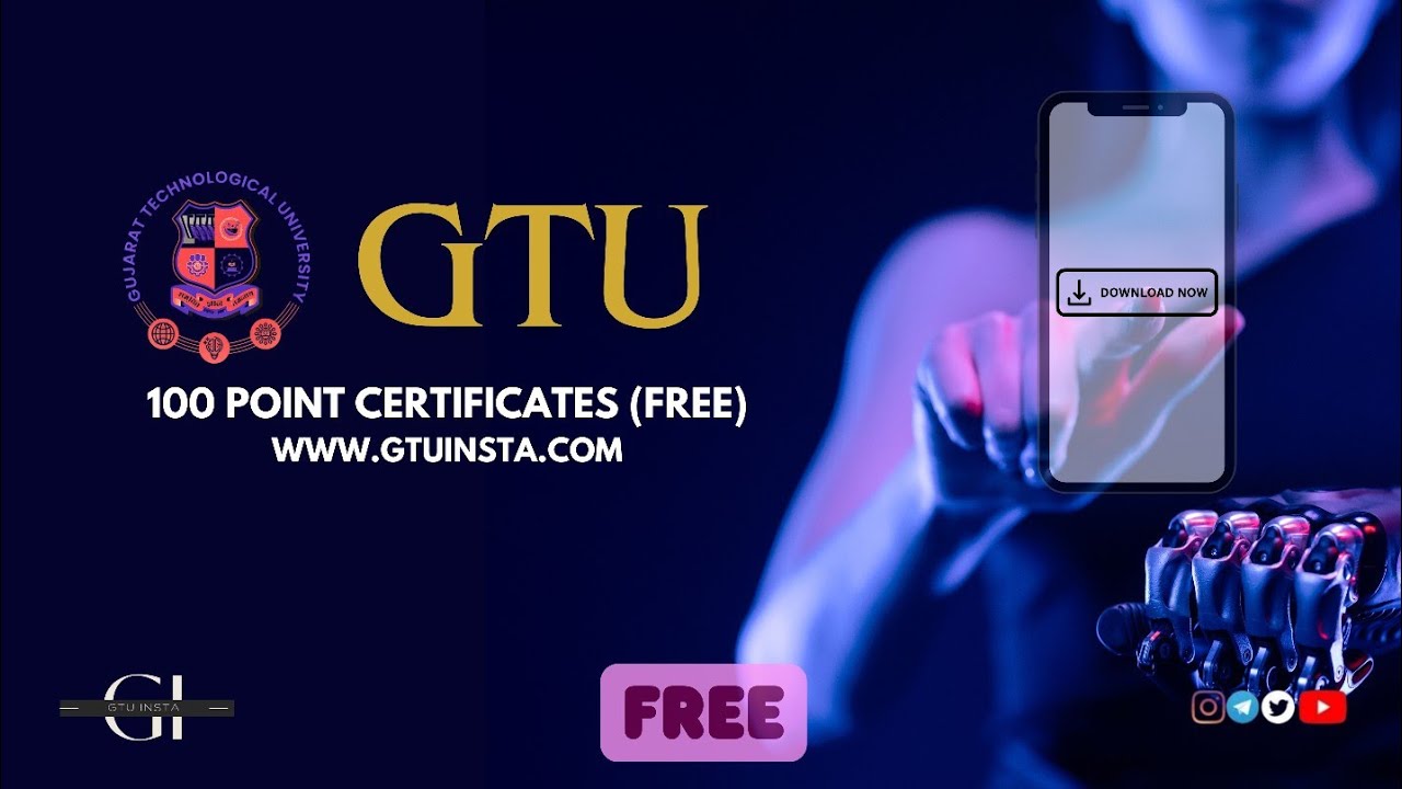 How to Earn Free GTU 100 Points Certificate? #gtu #gtuinsta
