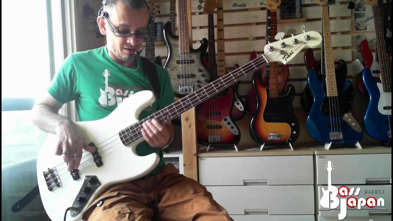 Tokai TJB45 circa 1983 / Latin funk groove and chord lesson!